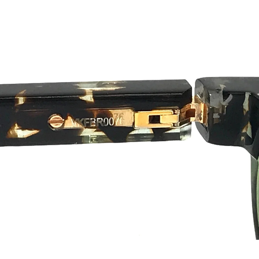 Etnia Barcelona Eyeglasses Frames HALOS GRHV Green Havana Brown 53-16-138